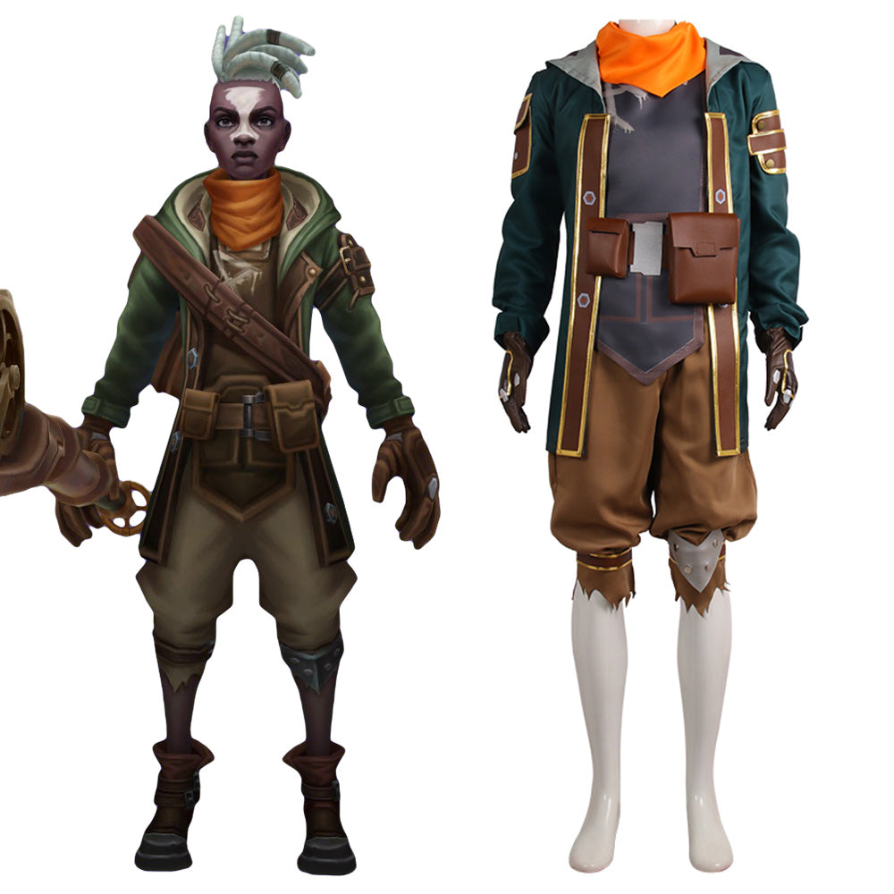 League of Legends LOL Arcane Firelight Ekko Cosplay Costume Costume - Tophatter Daily Deals